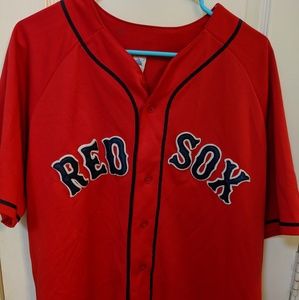 Vintage Majestic Bosto Red Sox baseball jersey #18